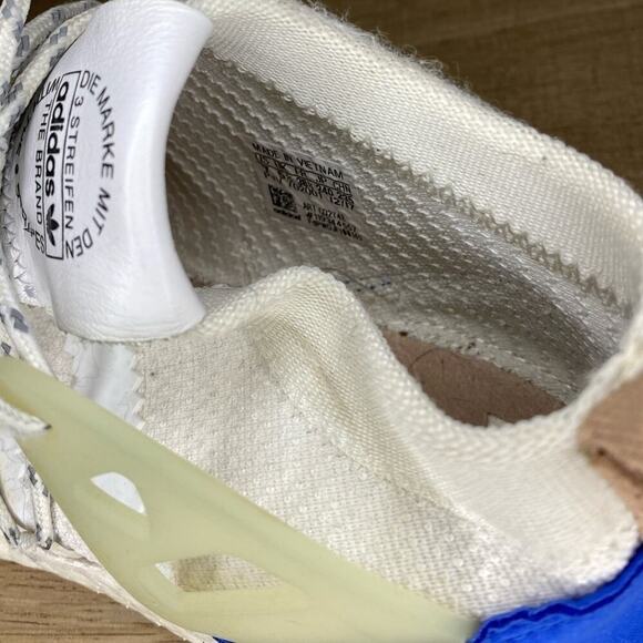 Adidas Arkyn Cloud White Ash Womens Running Shoes Blue Detail Lace Up Mesh - Picture 6 of 7